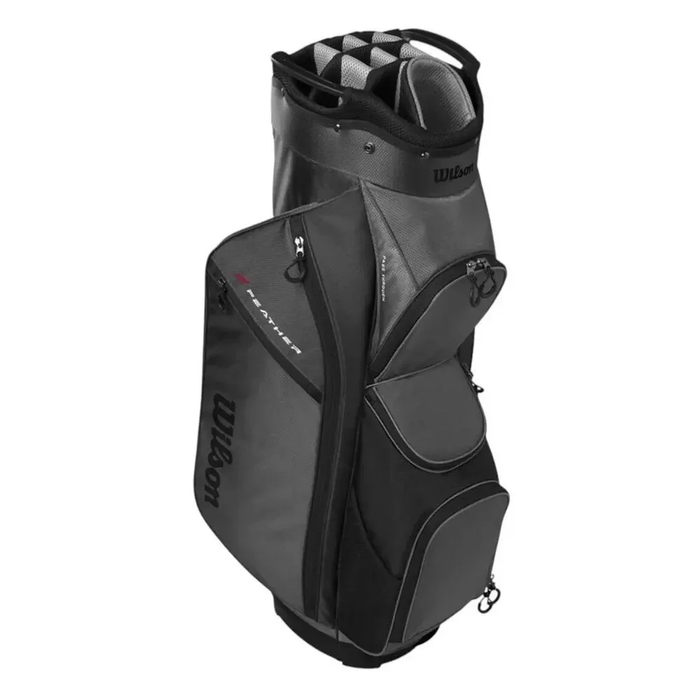 Wilson Feather Cart Golf Bag.-14 way top Grey